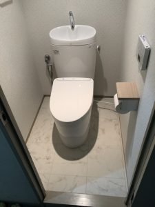 【名古屋市昭和区マンションリフォーム工事】トイレ改修